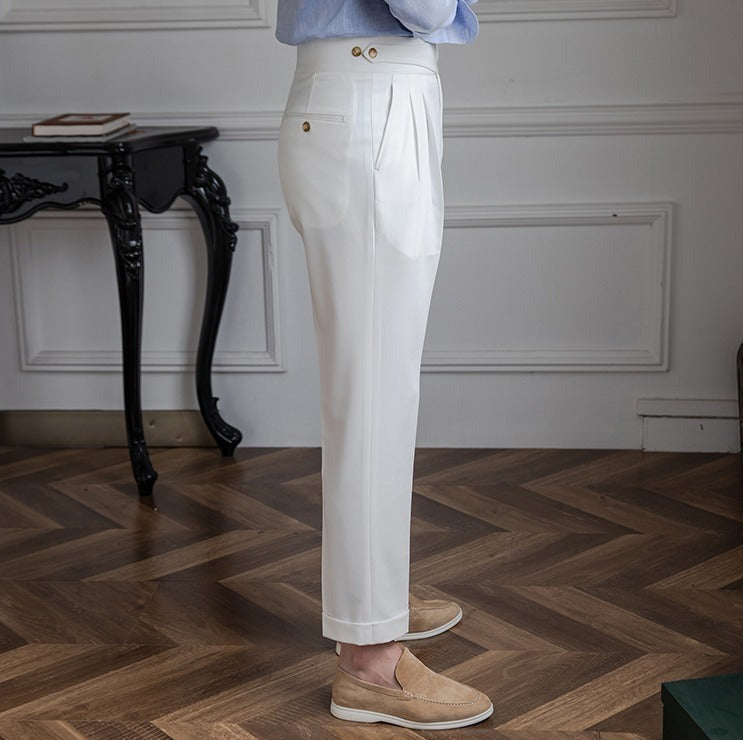 Firenzi Aurelio Wool Dress Trousers