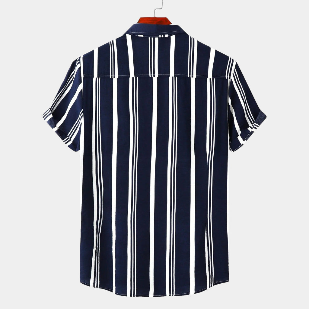 Firenzi Ravello Old Money Striped Shirt
