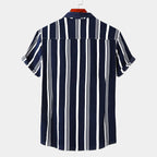 Firenzi Ravello Old Money Striped Shirt