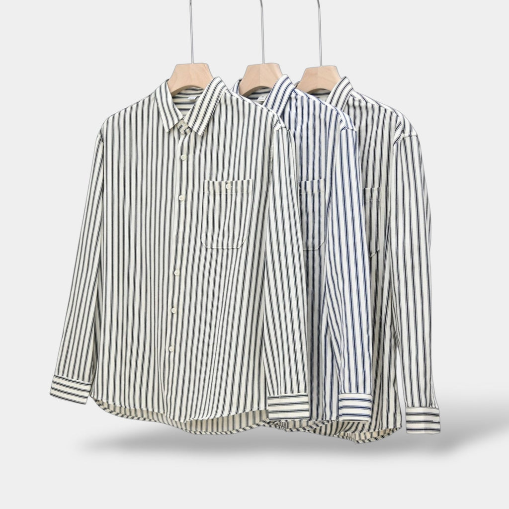 Firenzi Sorrento Riviera Striped Long Sleeve Shirt