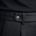 Firenzi Lucente Herringbone Wool Trousers
