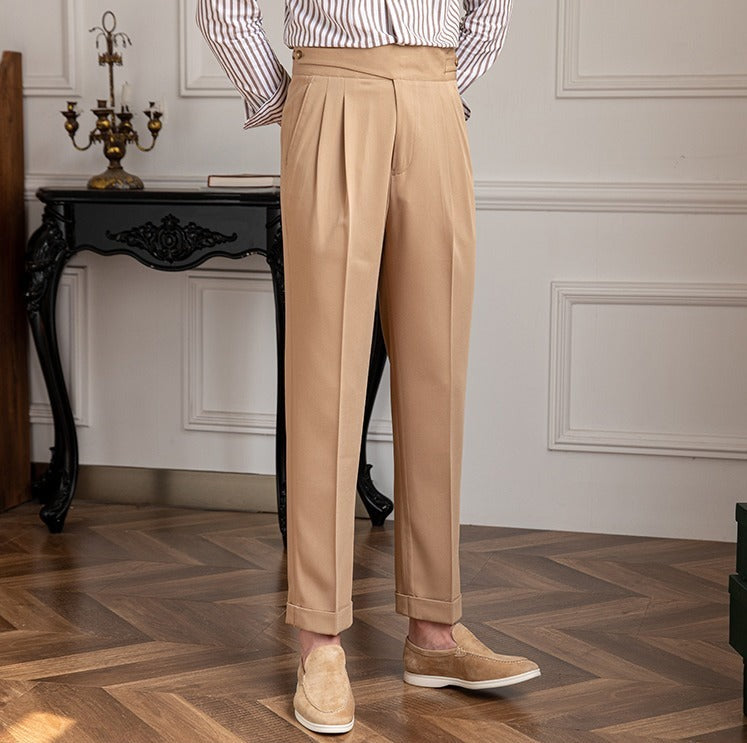 Firenzi Aurelio Wool Dress Trousers