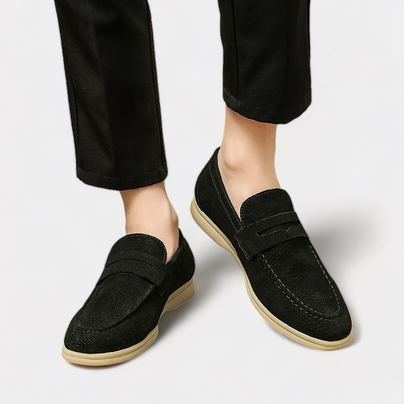 Firenzi Bellamonte Full-Grain Leather Loafers