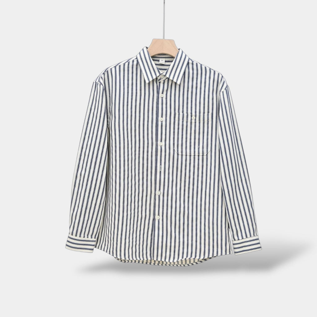 Firenzi Sorrento Riviera Striped Long Sleeve Shirt