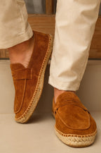 Firenzi Amalfi Suede Espadrille Loafers