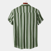 Firenzi Ravello Old Money Striped Shirt