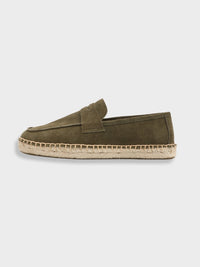 Firenzi Amalfi Suede Espadrille Loafers