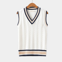 Firenzi Montclair Sleeveless Cotton Sweater