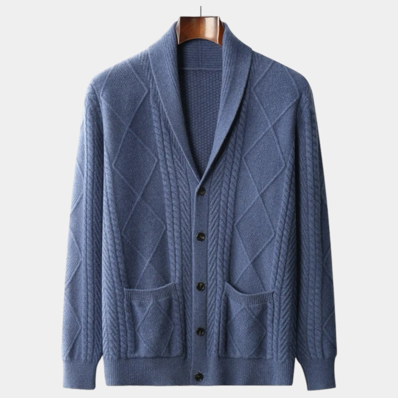 Firenzi Montreux Extrafine Merino Wool Cardigan