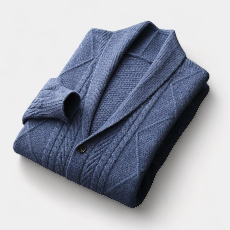 Firenzi Montreux Extrafine Merino Wool Cardigan