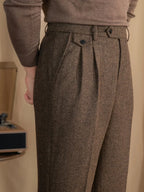 Firenzi Marcel Heritage Wool Trousers