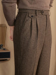 Firenzi Marcel Heritage Wool Trousers