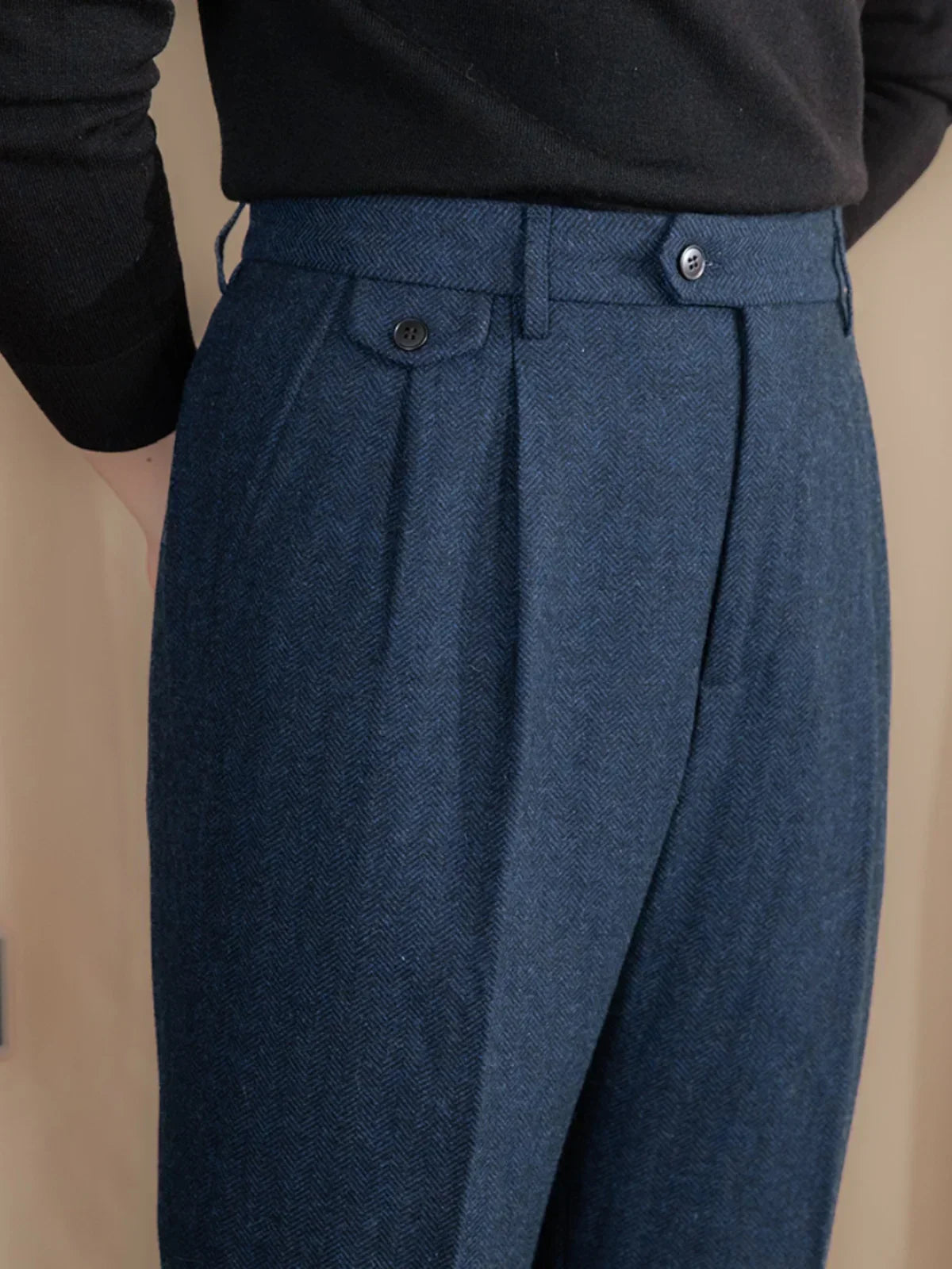 Firenzi Marcel Heritage Wool Trousers
