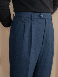 Firenzi Marcel Heritage Wool Trousers