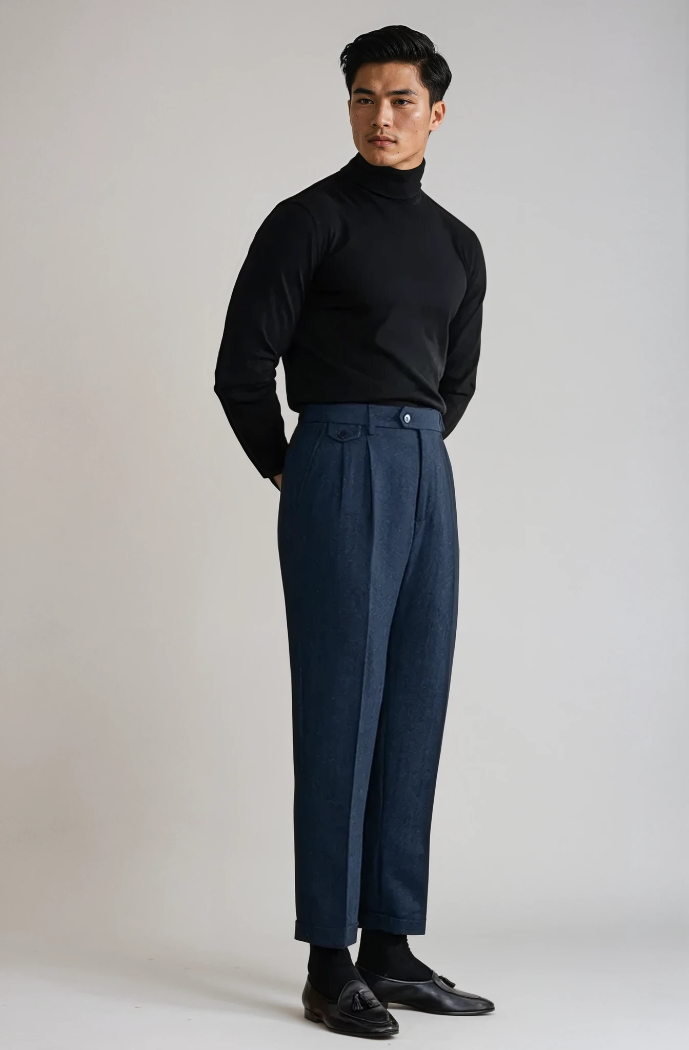 Firenzi Marcel Heritage Wool Trousers
