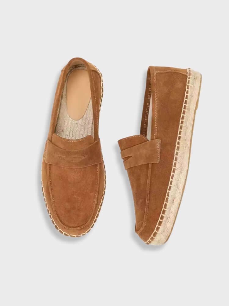 Firenzi Amalfi Suede Espadrille Loafers
