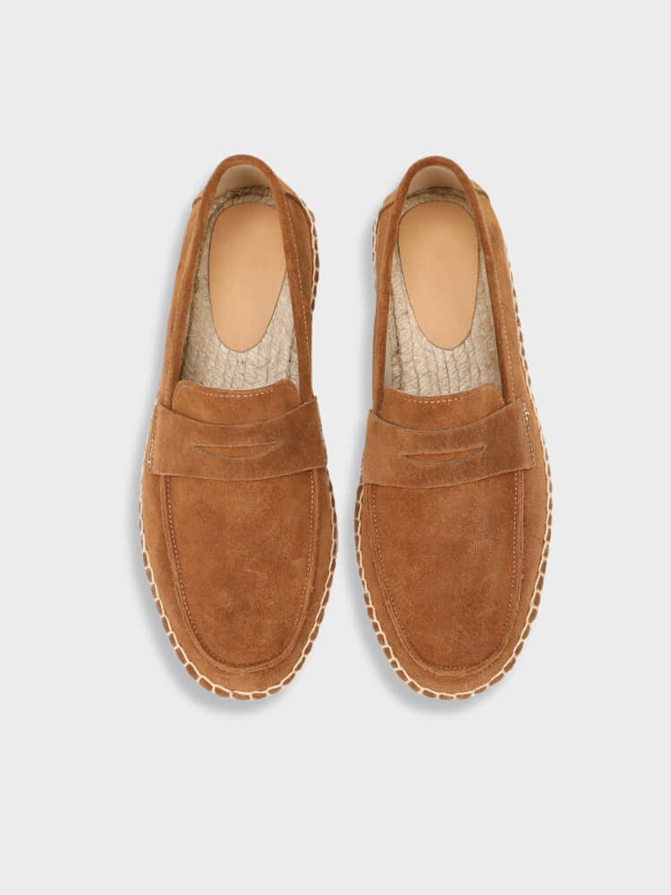 Firenzi Amalfi Suede Espadrille Loafers