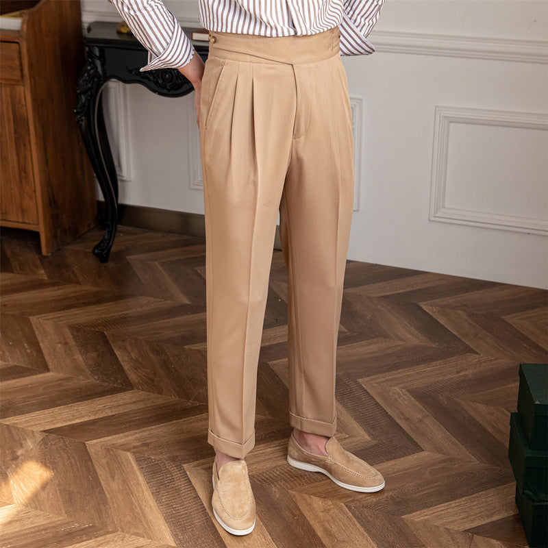Firenzi Aurelio Wool Dress Trousers