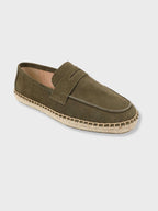 Firenzi Amalfi Suede Espadrille Loafers