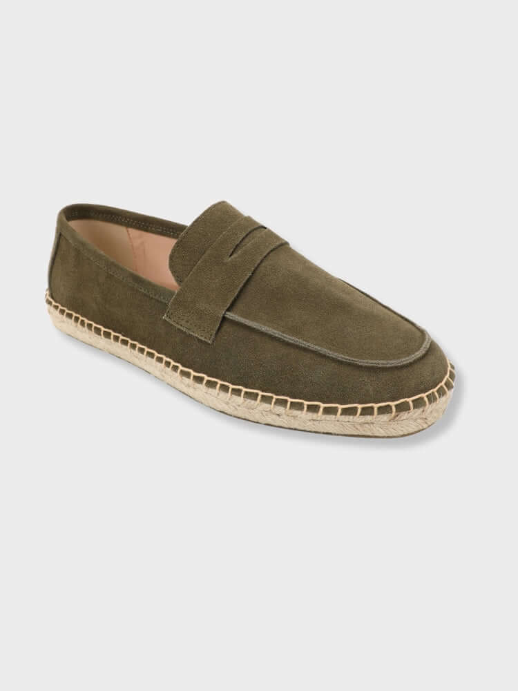 Firenzi Amalfi Suede Espadrille Loafers
