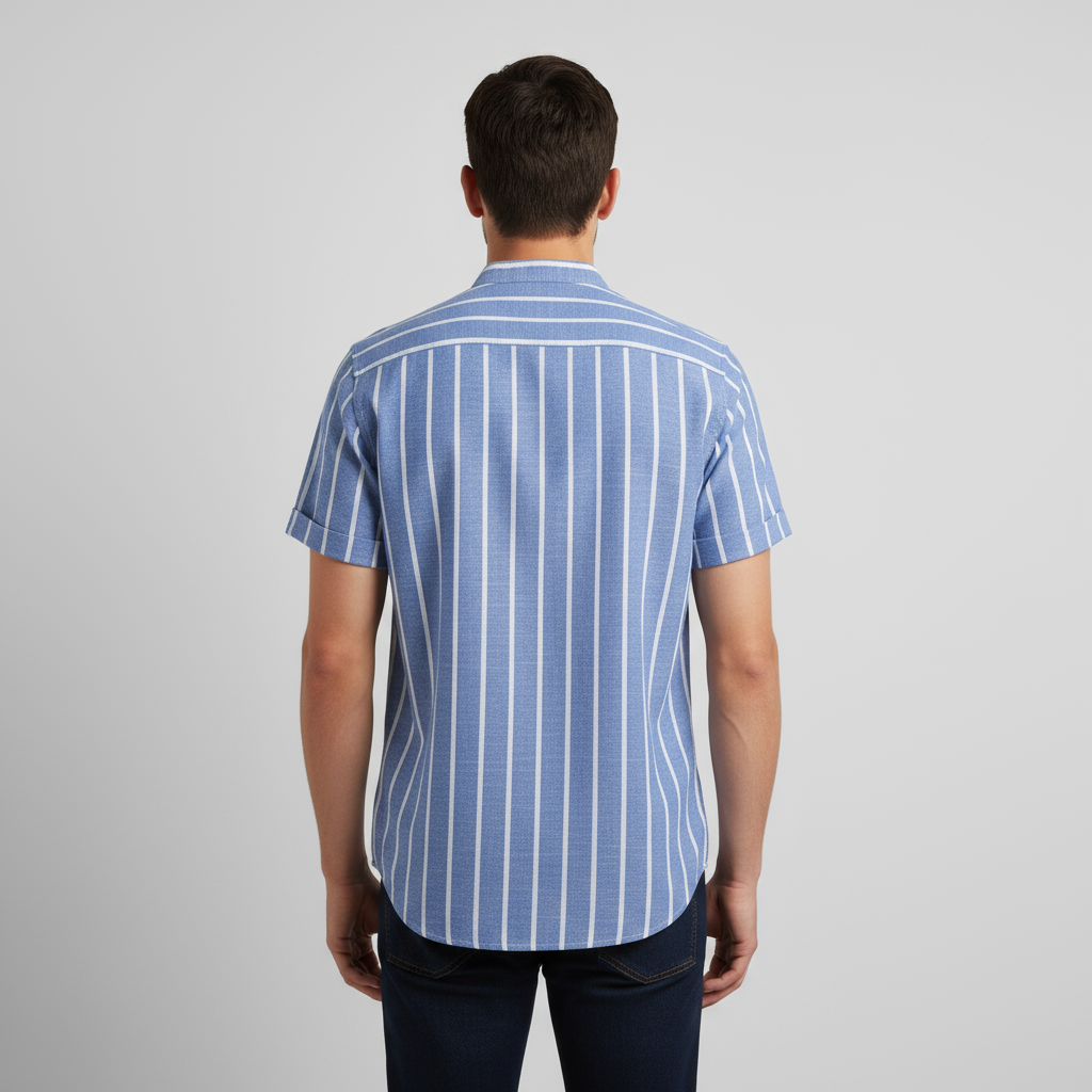 Firenzi Valbonne Striped Linen Shirt