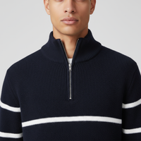 Firenzi Ferrara Soft-Touch Half-Zip Knit
