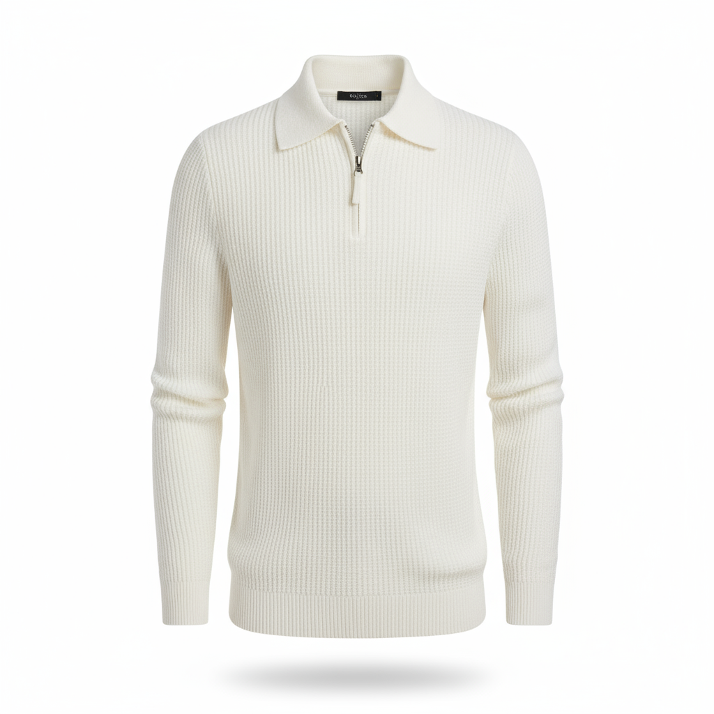 Firenzi Torino Brushed Half-Zip Sweater