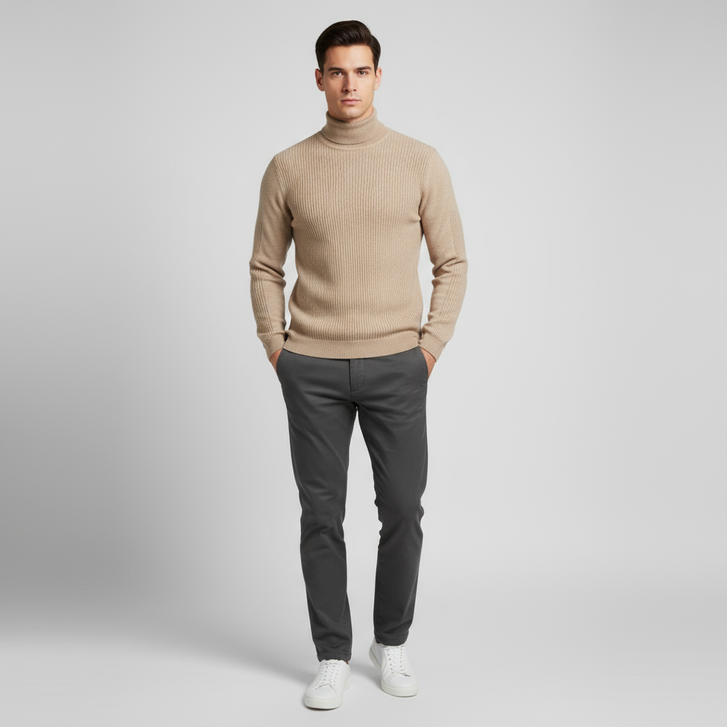 Firenzi Soren Slim-Fit Turtleneck
