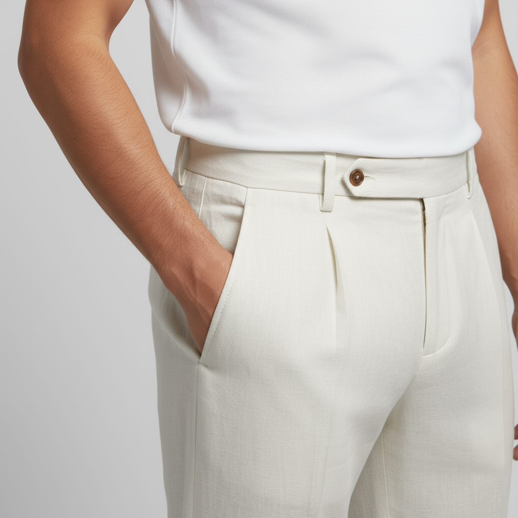 Firenzi Victoriano Summer Linen Trousers