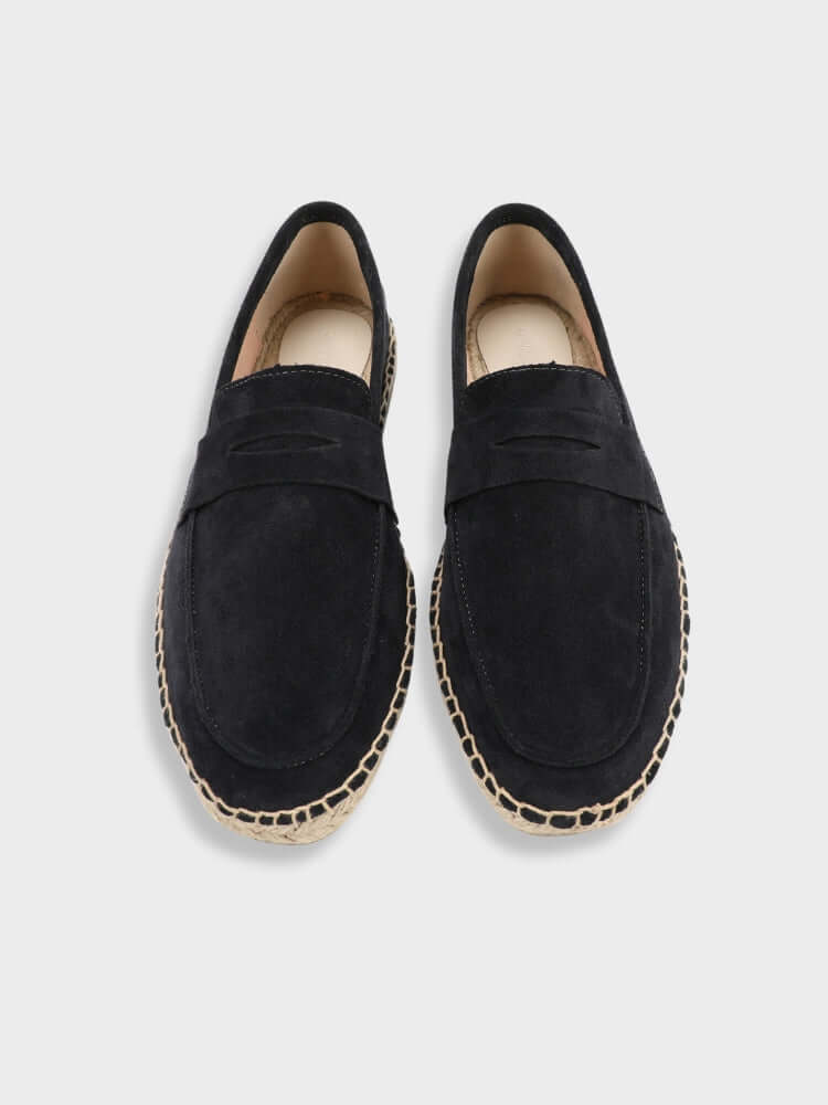 Firenzi Amalfi Suede Espadrille Loafers