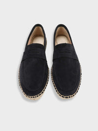 Firenzi Amalfi Suede Espadrille Loafers