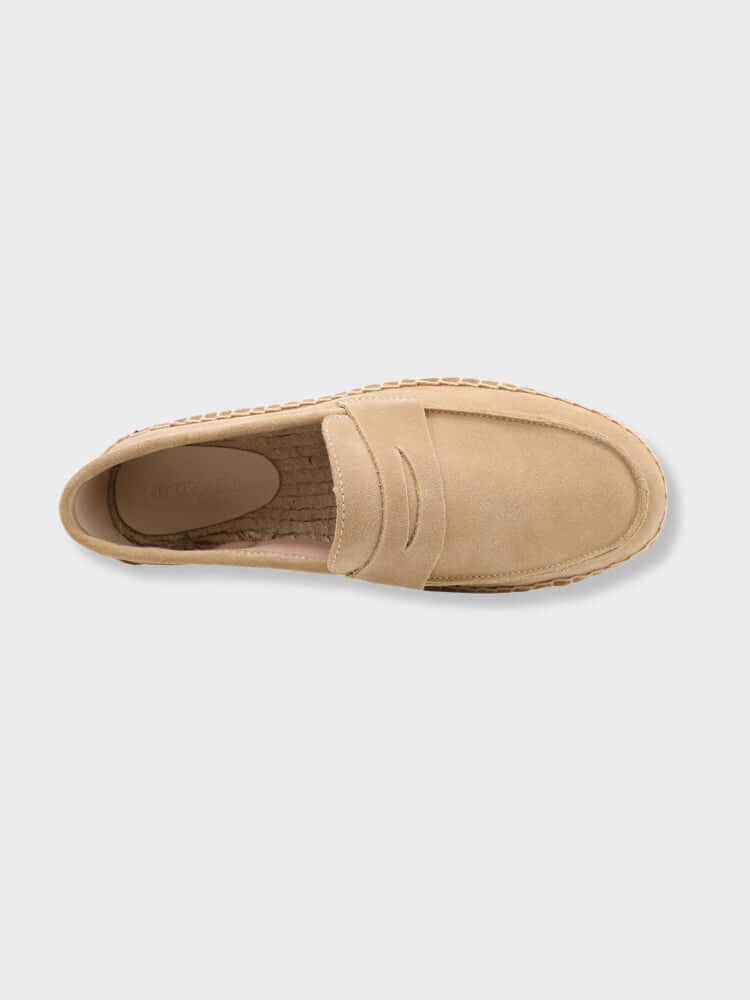 Firenzi Amalfi Suede Espadrille Loafers